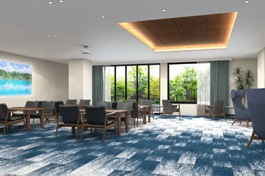 2025年1月オープン予定　葛飾白鳥エントランスロビー(イメージ)