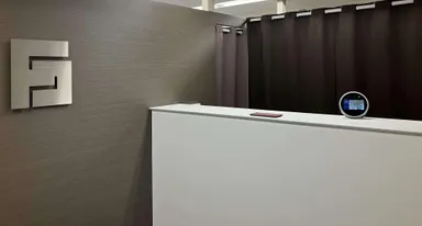 受付カウンター