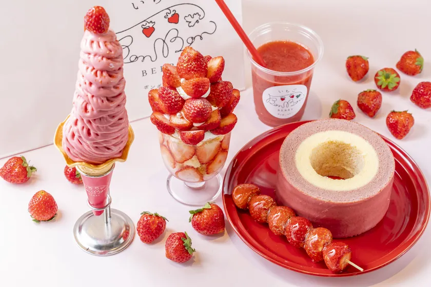 人気のいちごスイーツが6周年祭の特別仕様に!