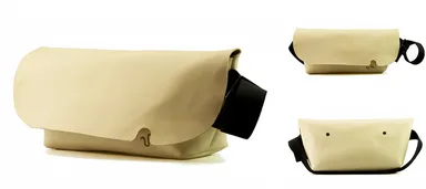 MESSENGER BAG NATURAL / M SIZE