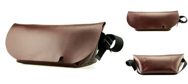 MESSENGER BAG OILED BURGUNDY / L SIZE