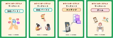 小学生向けホワイトボードアニメ＆ワークシート