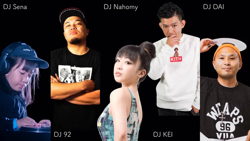 DJ Sena/DJ 92/DJ Nahomy/DJ KEI/DJ DAI