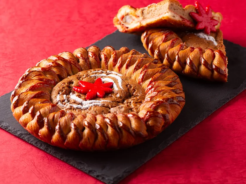 パン部門最優秀賞「楓紋(かもん) ~秋の訪れ~」石川 光治さん(東京製菓学校)