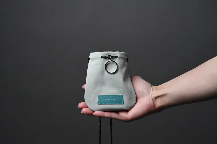 ネック キンチャク サングラスホルダー サンドグレー