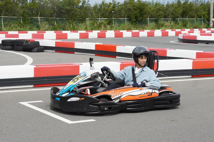 ゴーカート対決 重岡