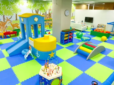 広々としたベビーコーナー