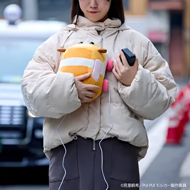 あったかぬいぐるみ　PUI PUI モルカー　ポテト(使用イメージ3)