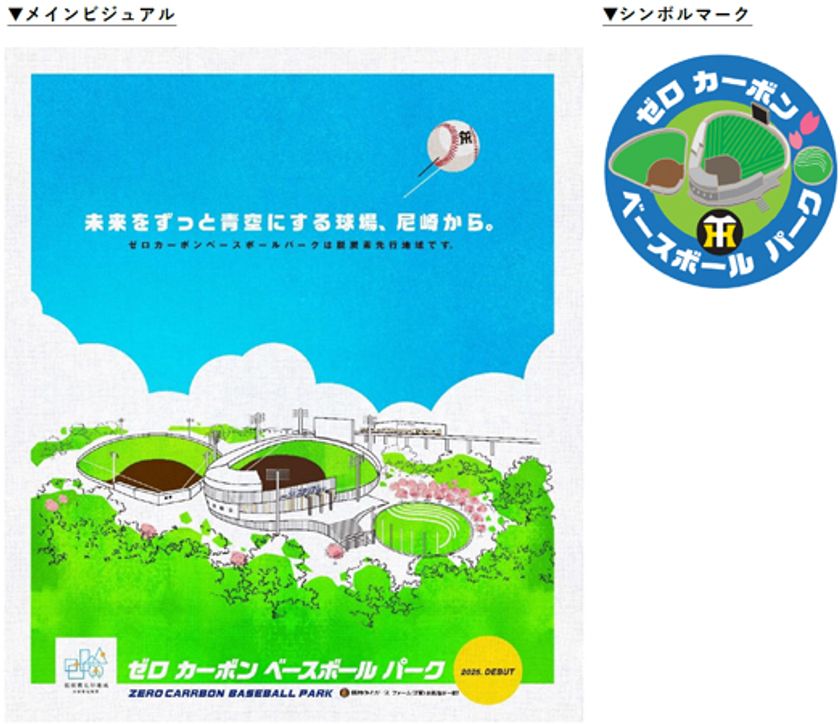 ゼロ カーボン ベースボール パーク
ZERO CARBON BASEBALL PARK
メインビジュアル・シンボルマーク決定！