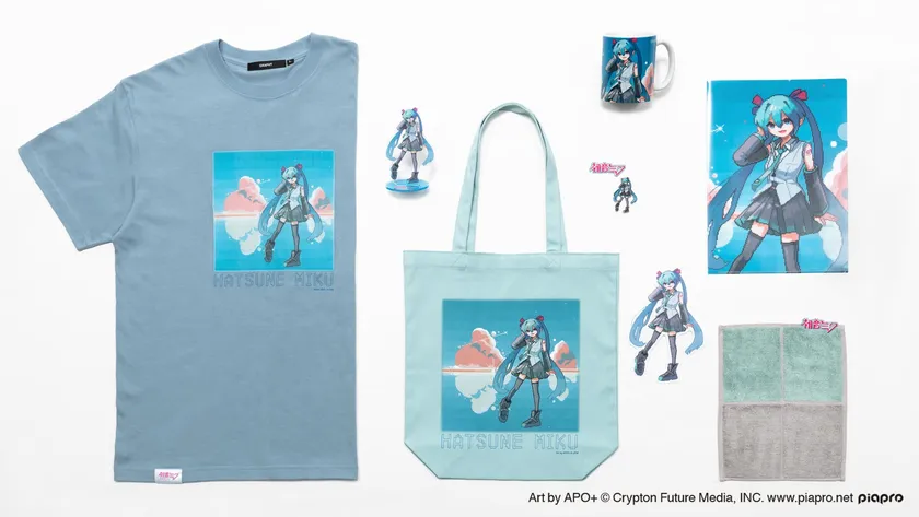 初音ミク × GRAPHT Art by APO+オリジナルグッズ