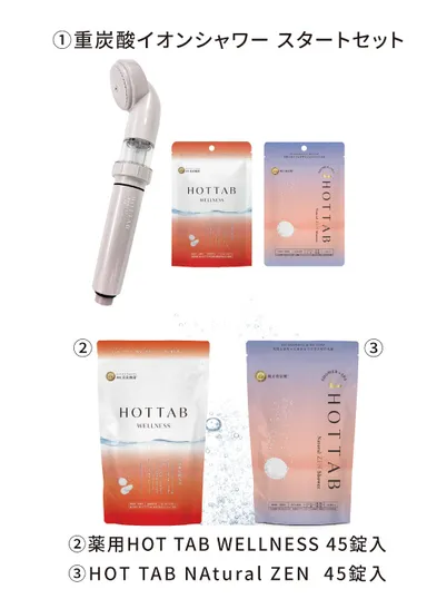 重炭酸イオンシャワースタートセット