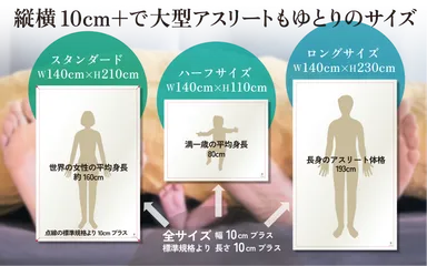 リブラン寝具 ゆとりのサイズ