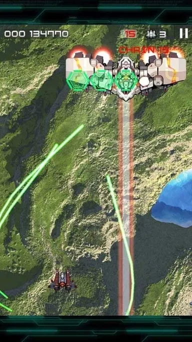 GAIABREAKER GamePadでのスクリーンショット