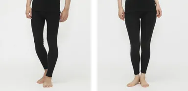 iHEATウールロングタイツ