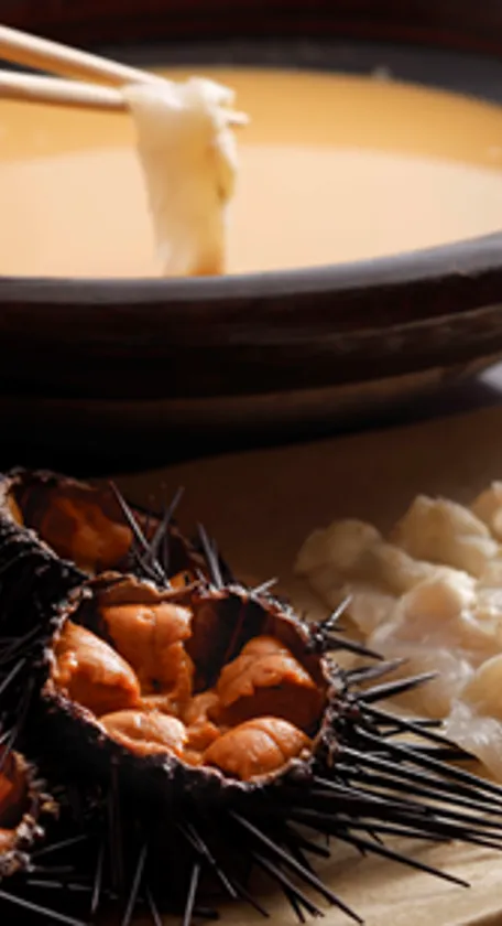 ポイント3 長州海鮮うにしゃぶ