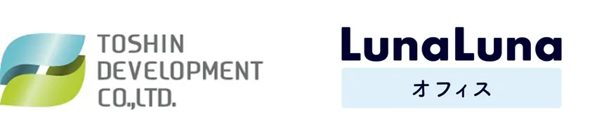 東神開発とルナルナ オフィスロゴ