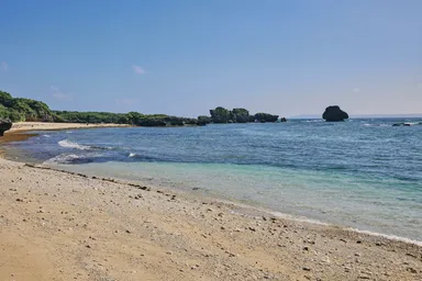 徒歩5分のビーチ