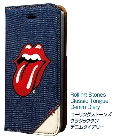 Rolling Stones Classic Tongue Denim Diary