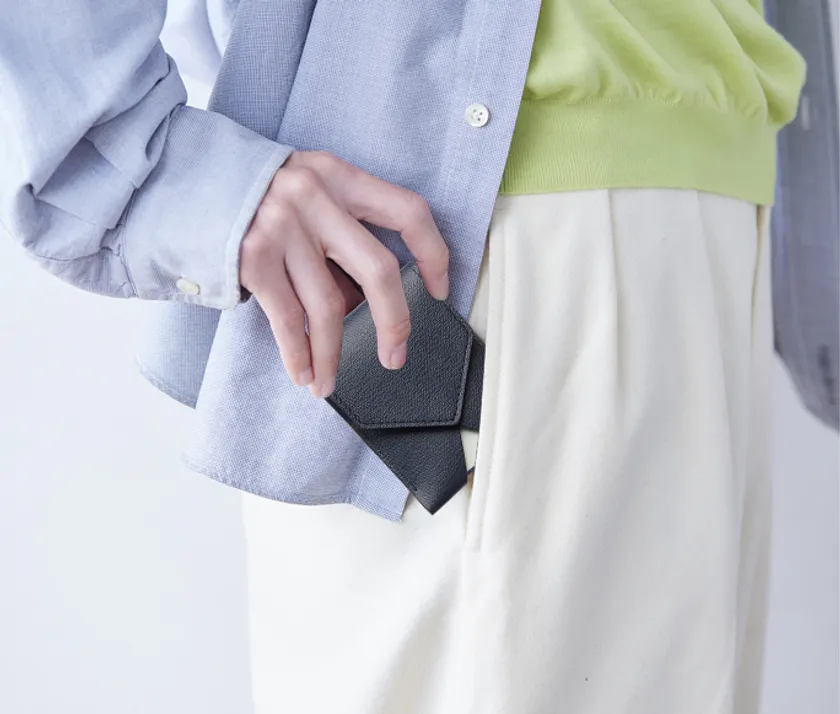 ポケットに入れて手ぶらでお出かけ