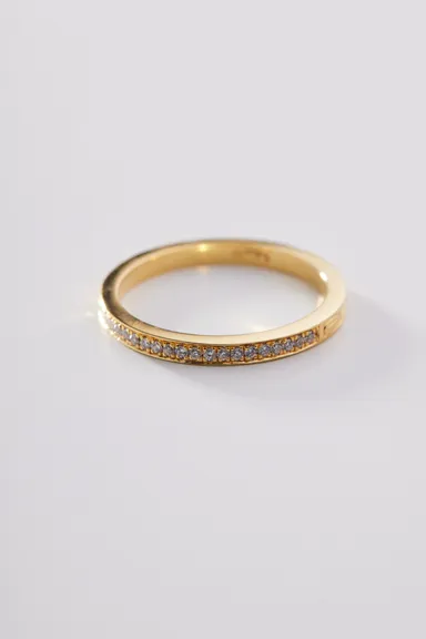 ハーフエタニティリングGD