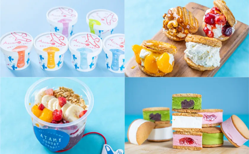 厳選した地元食材(伊豆アロエ、静岡いちご)を使用!バターサンドやアサイーヨーグルトなどスイーツも登場