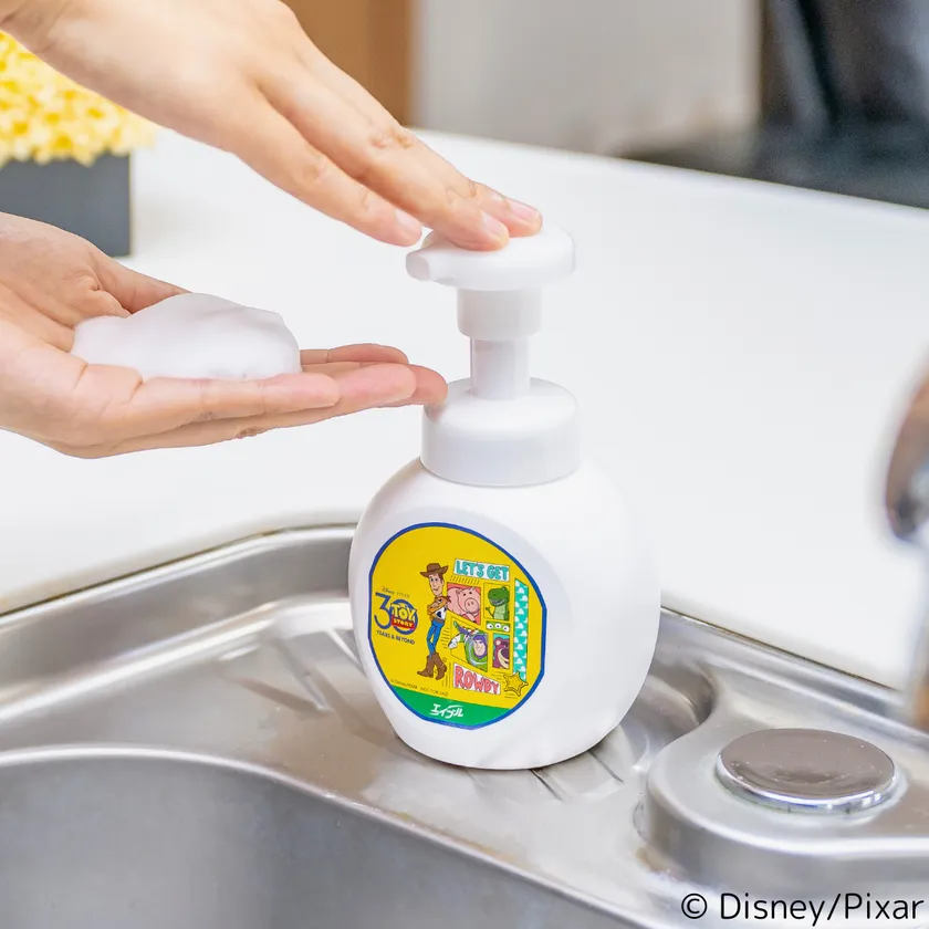 2025年1月エイブルオリジナル『トイ・ストーリー』30周年記念デザインハンドソープ 1