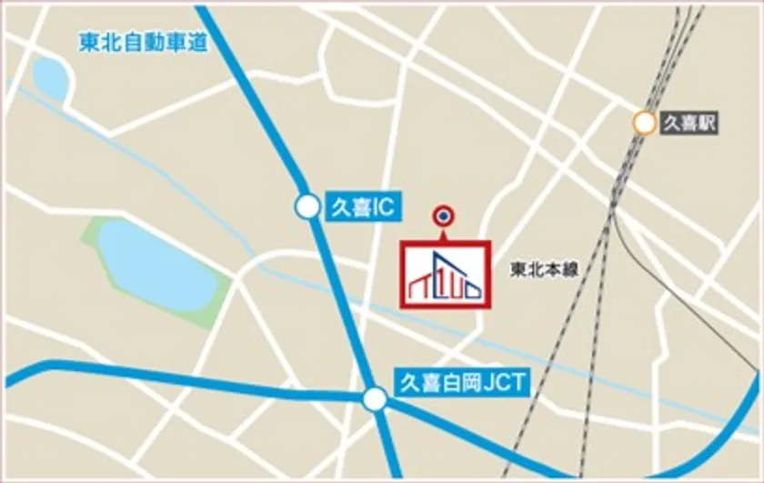 MCUD久喜II 周辺地図