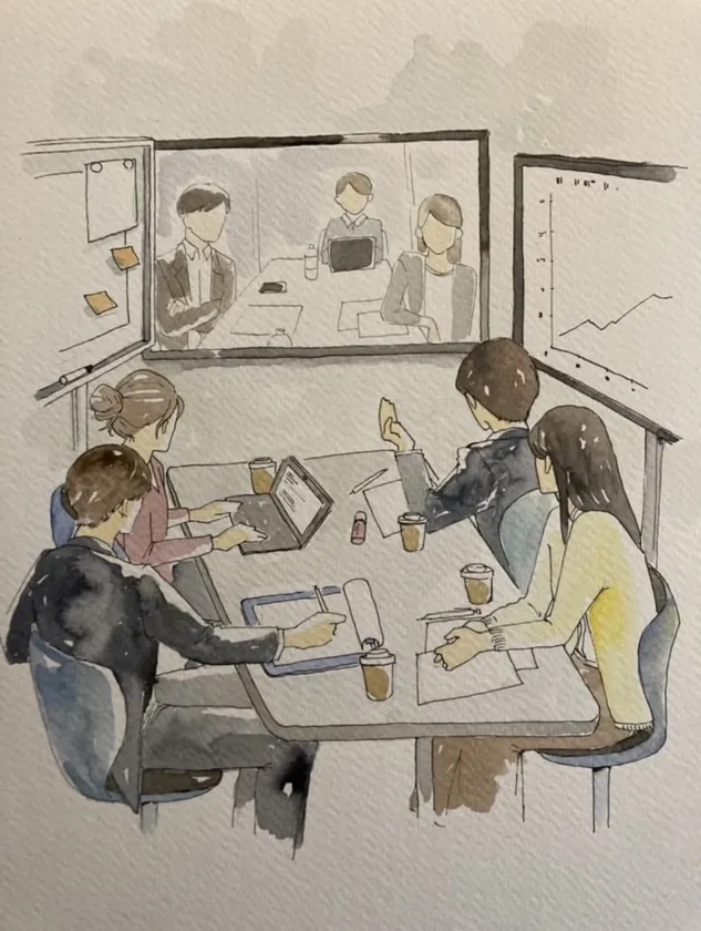 リモート会議室 イメージ