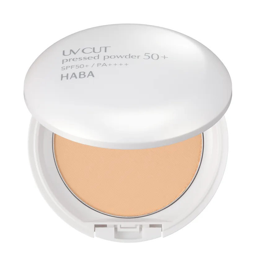 『UVカットプレストパウダー50+<ナチュラル>』 SPF50+/ PA++++ 2,420円(税込)