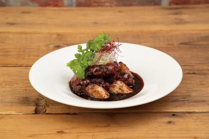 黒酢とW腸活!豚バラと長芋の酢豚 きびオリゴ特製ソース