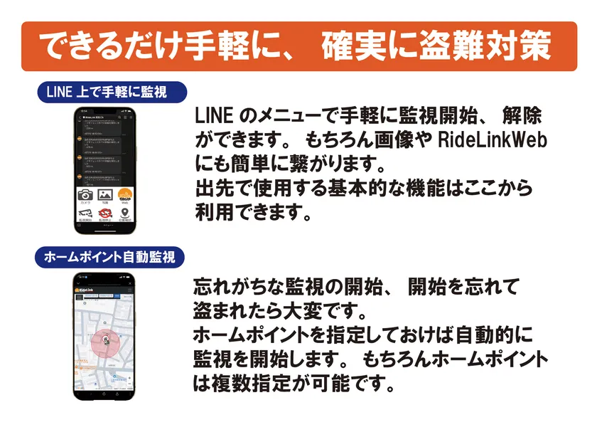 盗難対策の機能2