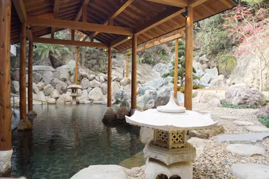 古道の湯　露天風呂1