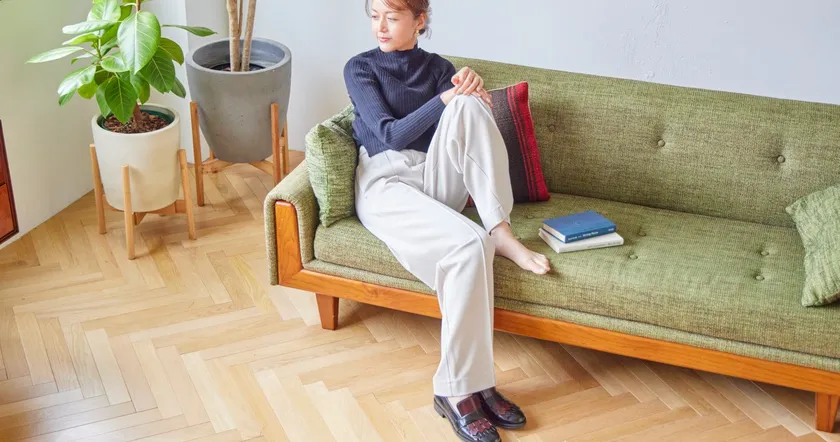 そのまま寝ることができるキレイ服