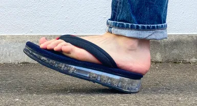 「武州正藍染刺子“エアー雪駄”」改良版-UPDATE2025