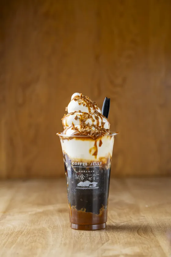 コーヒーゼリーパフェ キャラメル