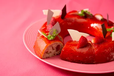 いちごとホワイトチョコのエンゼル