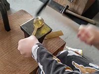 金属工芸体験ワークショップ とんとんスプーン作り