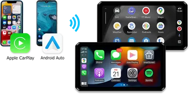 ワイヤレスAppleCarPlay/AndroidAuto