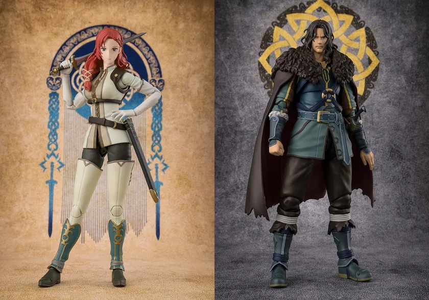 左:S.H.Figuarts ヘラ(ロード・オブ・ザ・リング/ローハンの戦い)/右:S.H.Figuarts ウルフ(ロード・オブ・ザ・リング/ローハンの戦い)