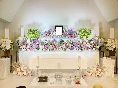 オリジナル花祭壇(8)