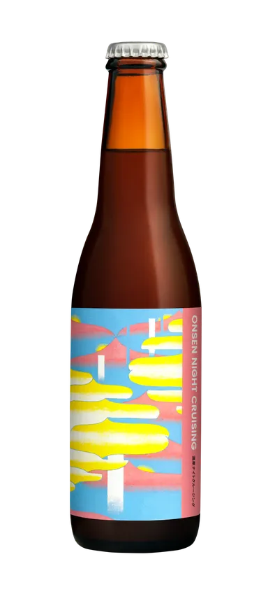 温泉ナイトクルージング　瓶　イメージ