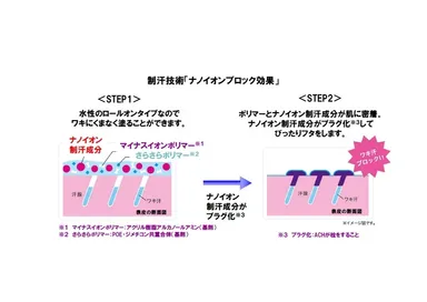 ナノイオンブロック効果