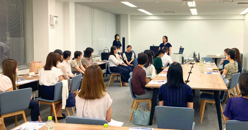 過去に開催した保健師向けセミナーの様子 1