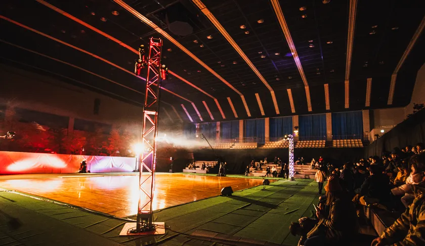 大会の様子2:特設会場