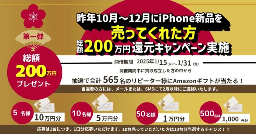既存ユーザー還元キャンペーン