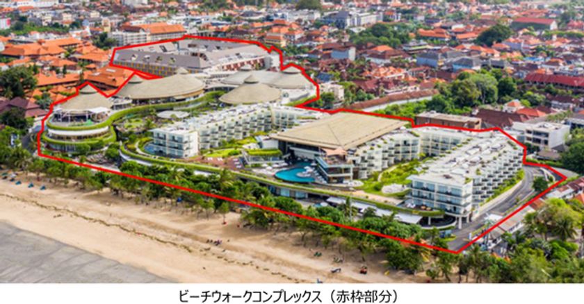 2025年1月8日、インドネシア・バリを代表する商業・
ホテルの複合施設「ビーチウォークコンプレックス」の
一部を取得しました
~バリにおいて初めて不動産事業に参画~