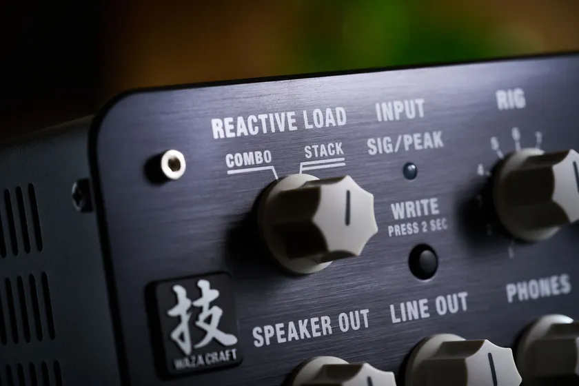 『WAZA Tube Amp Expander Core』リアクティブ・ロード ノブ