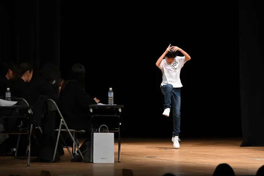 2nd stage 特技審査の様子 2nd stage進出は29名