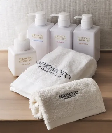 ミキモト製の特別アメニティ