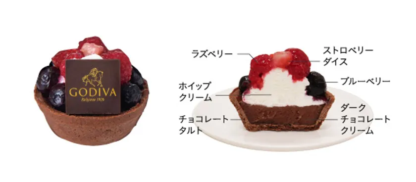 フレーバー:ベリー&ダークチョコレート